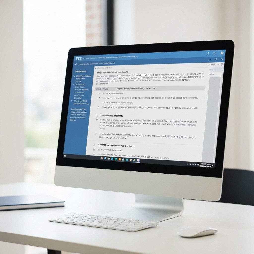 PTE Academic Sınavı: Bilmeniz Gereken Her Şey